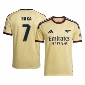 SAKA #7 Arsenal Third Away Soccer Jersey 2026/27 -UCL
