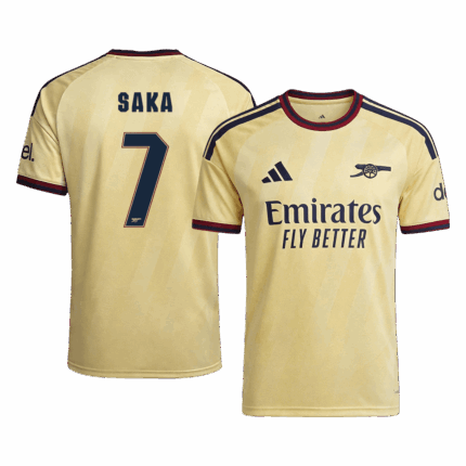 SAKA #7 Arsenal Third Away Soccer Jersey 2026/27 -UCL