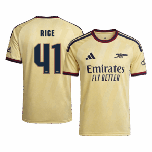 RICE #41 Arsenal Third Away Soccer Jersey 2026/27 -UCL