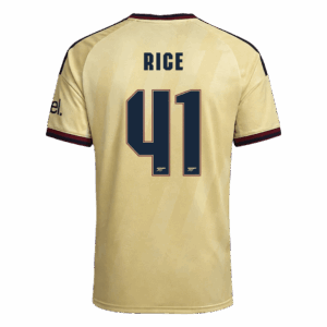RICE #41 Arsenal Third Away Soccer Jersey 2026/27 -UCL