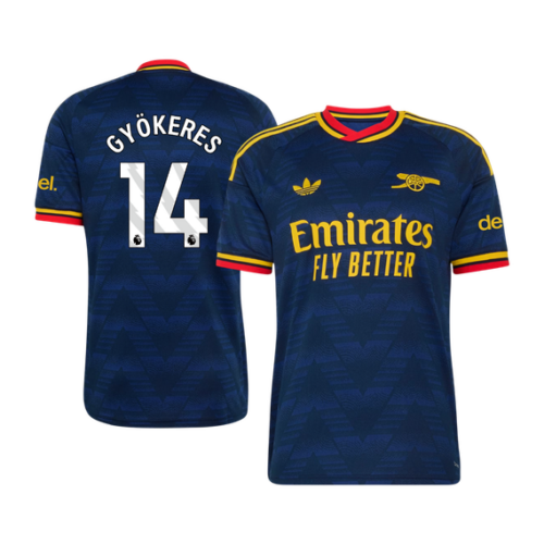 GYÖKERES #14 Arsenal Away Soccer Jersey 2026/27