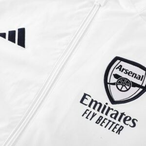 Arsenal Windbreaker Jacket 2025/26 - White - Image 7