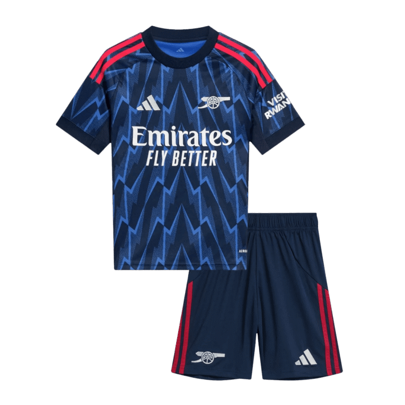 Arsenal Away Kids Soccer Jerseys Kit 2025/26