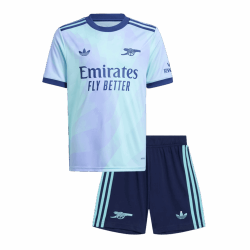 Arsenal Third Away Kids Soccer Jerseys Kit