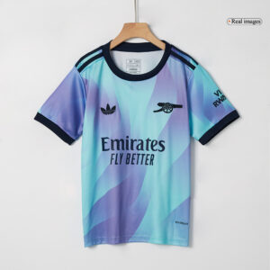 Arsenal Third Away Kids Soccer Jerseys Kit - Image 4