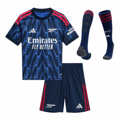 Arsenal Away Kids Soccer Jerseys Full Kit 2025/26