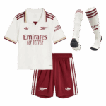 648428_1 Arsenal Third Away Kids Soccer Jerseys Full Kit 2025/26