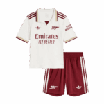 Arsenal Third Away Kids Soccer Jerseys Kit 2025/26