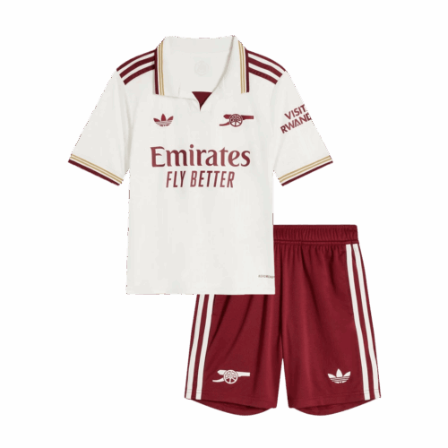 Arsenal Third Away Kids Soccer Jerseys Kit 2025/26
