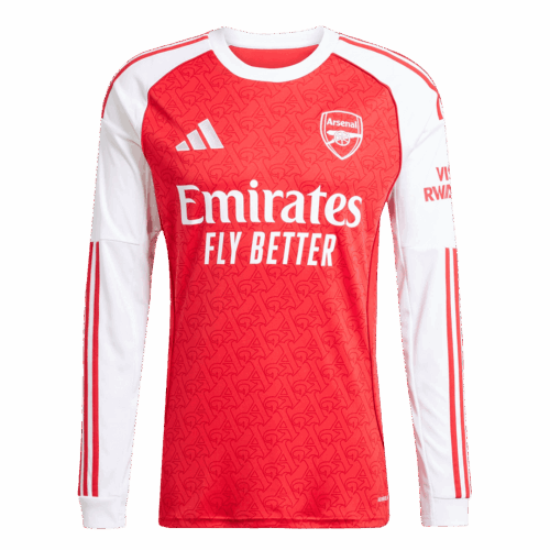 Arsenal Home Long Sleeve Jersey 2025/26