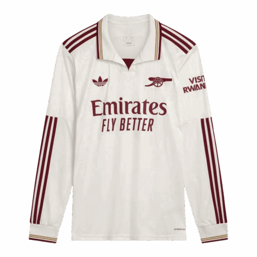 Arsenal Third Away Long Sleeve Jersey 2025/26