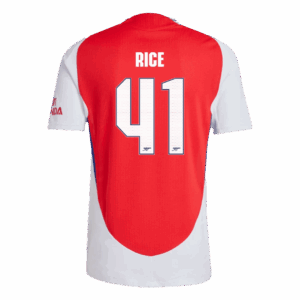 RICE #41 Arsenal Home Player Version Jersey - UCL - Image 3