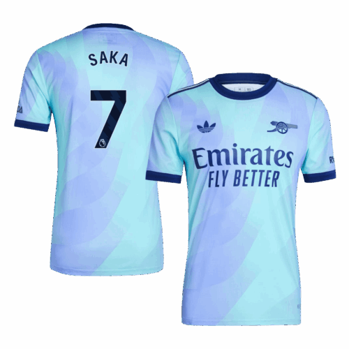SAKA #7 Arsenal Third Away Player Version Jersey
