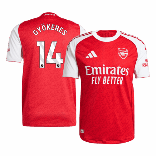 GYÖKERES #14 Arsenal Home Player Version Jersey 2025/26