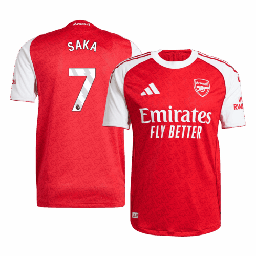 SAKA #7 Arsenal Home Player Version Jersey 2025/26