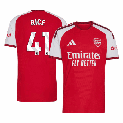 RICE #41 Arsenal Home Player Version Jersey 2026/27