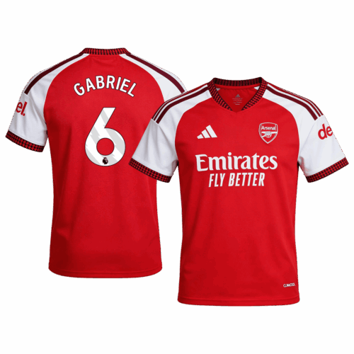 GABRIEL #6 Arsenal Home Player Version Jersey 2026/27