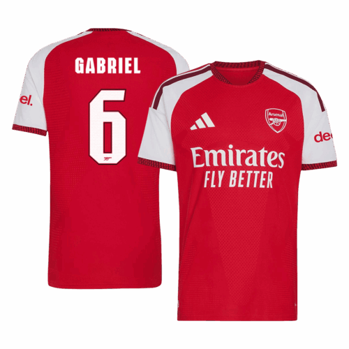GABRIEL #6 Arsenal Home Player Version Jersey 2026/27 - UCL
