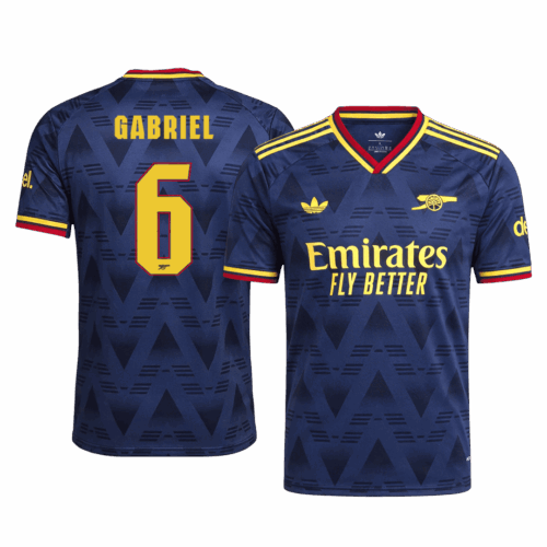 GABRIEL #6 Arsenal Away Player Version Jersey 2026/27 - UCL