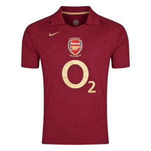 Retro Soccer Jersey HENRY #14 Arsenal Home 2005/06 - Image 2