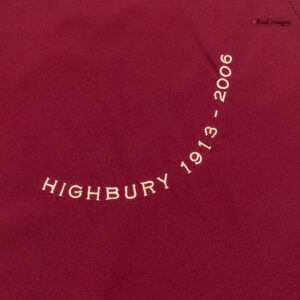 Retro Soccer Jersey Arsenal Home Long Sleeve 2005/06 - Image 8