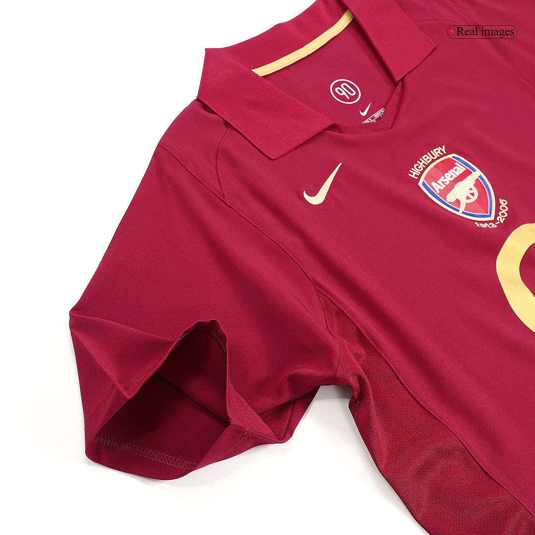 Retro Soccer Jersey HENRY #14 Arsenal Home 2005/06