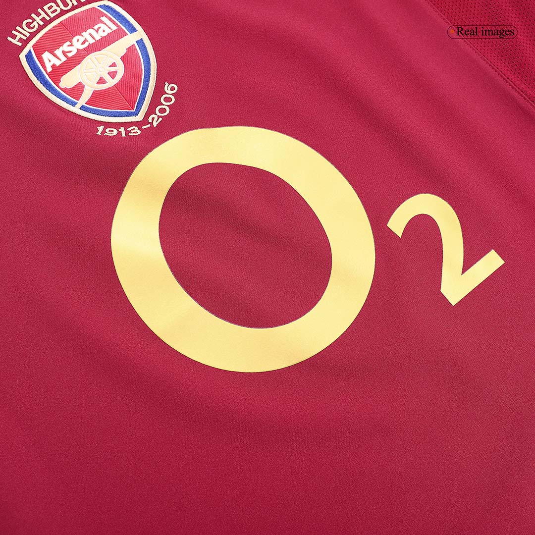 Retro Soccer Jersey HENRY #14 Arsenal Home 2005/06