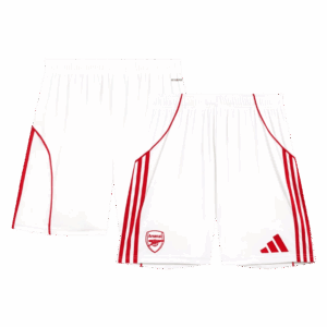 Arsenal Home Soccer Shorts 2025/26 - Image 3