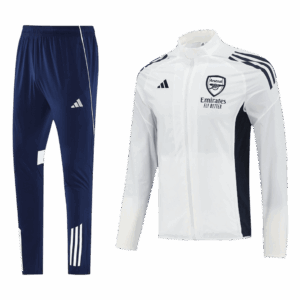 Arsenal Tracksuit 2025/26 White - Image 2