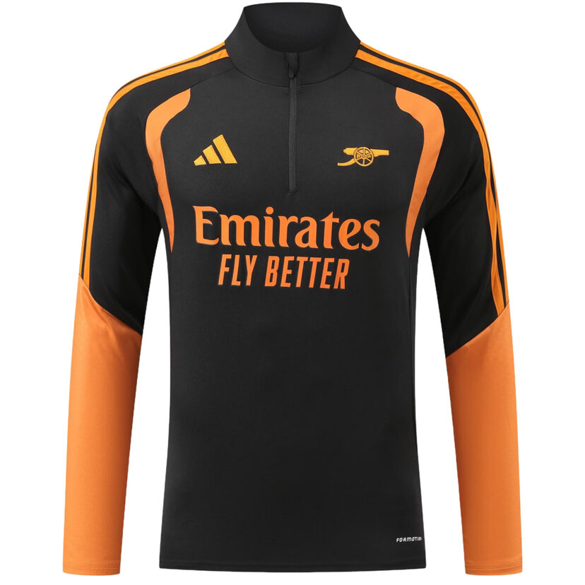 Arsenal 1/4 Zip Tracksuit 2026/27 Black
