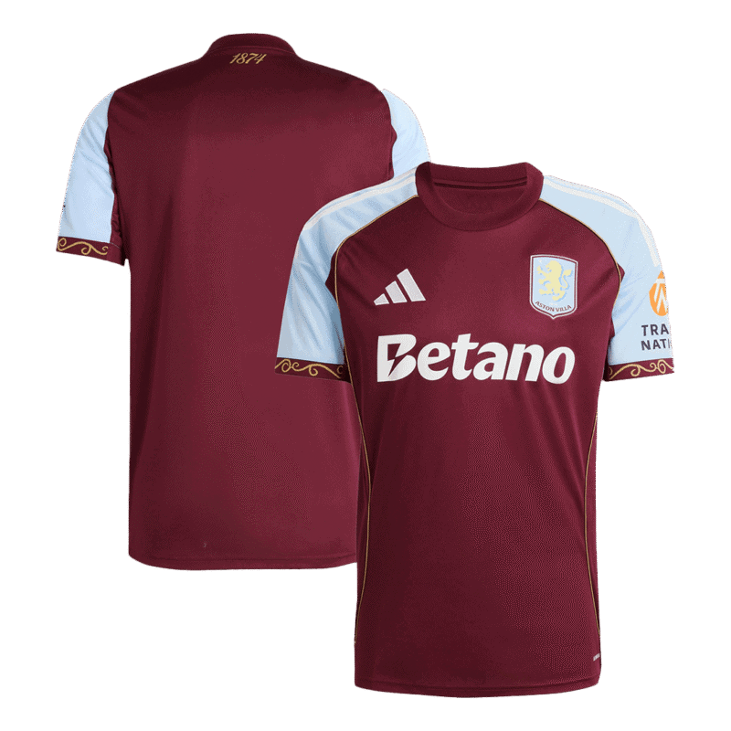 Aston Villa Home Soccer Jersey 2025/26