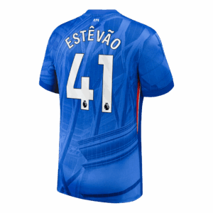ESTÊVÃO #41 Chelsea Home Soccer Jersey 2025/26 - Image 2