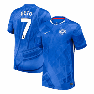 NETO #7 Chelsea Home Soccer Jersey 2025/26