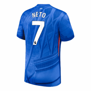NETO #7 Chelsea Home Soccer Jersey 2025/26 - Image 2