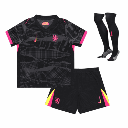 Chelsea Third Away Kids Soccer Jerseys Full Kit