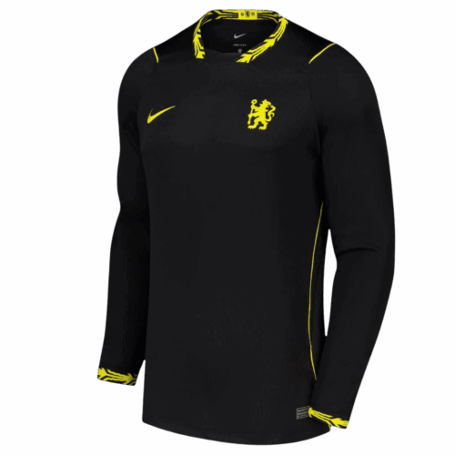 Chelsea Away Long Sleeve Kids Soccer Jerseys Kit 2026/27