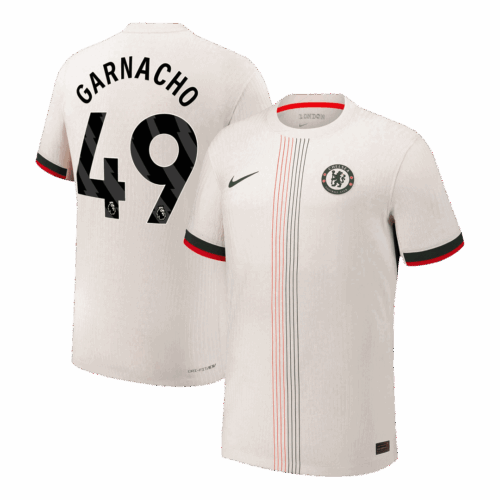 GARNACHO #49 Chelsea Away Player Version Jersey 2025/26