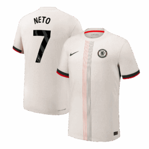 NETO #7 Chelsea Away Player Version Jersey 2025/26