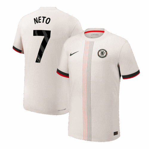 NETO #7 Chelsea Away Player Version Jersey 2025/26