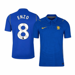 729657_1 ENZO #8 Chelsea Home Player Version Jersey 2026/27