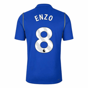 729657_2 ENZO #8 Chelsea Home Player Version Jersey 2026/27