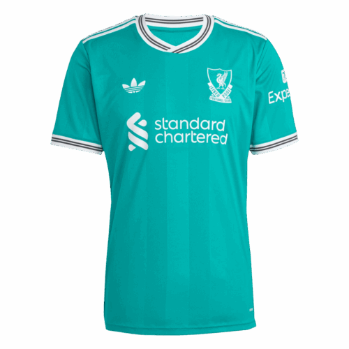Liverpool Third Away Soccer Jersey 2025/26 - Discount