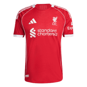 KERKEZ #6 Liverpool Home Authentic Soccer Jersey 2025/26