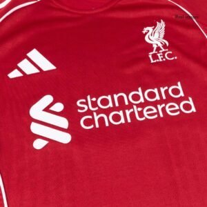 ISAK #9 Liverpool Home Authentic Soccer Jersey 2025/26