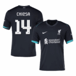 CHIESA #14 Liverpool Away Soccer Jersey -UCL