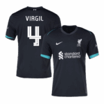 VIRGIL #4 Liverpool Away Soccer Jersey -UCL