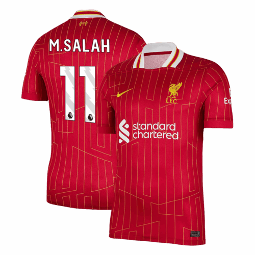 M.SALAH #11 Liverpool Home Soccer Jersey