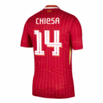 CHIESA #14 Liverpool Home Soccer Jersey -UCL - Image 3