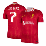 LUIS DÍAZ #7 Liverpool Home Soccer Jersey -UCL
