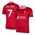 LUIS DÍAZ #7 Liverpool Home Soccer Jersey